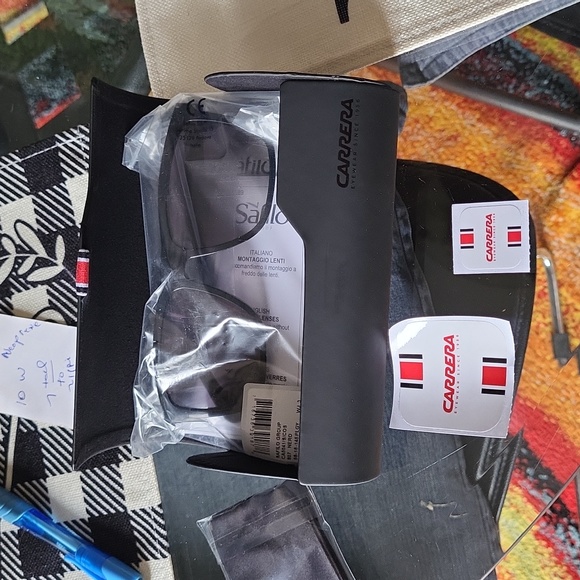 Men Carrera black grey gradient sunglasses gorgeous new...